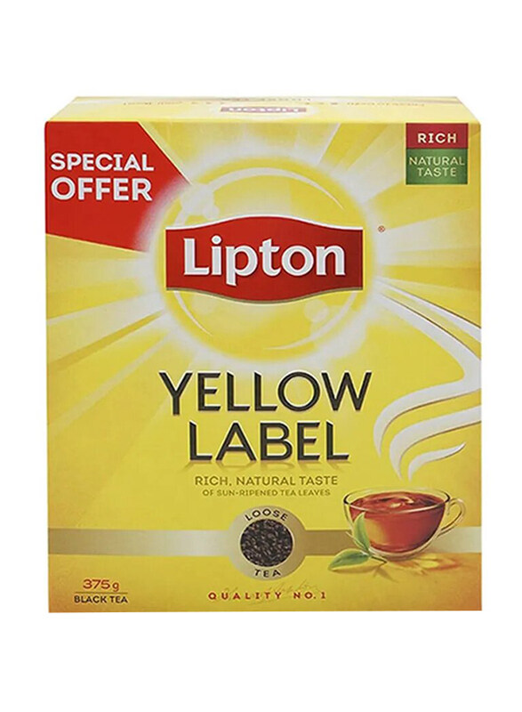 

Lipton Yellow Label Black Tea, 375g