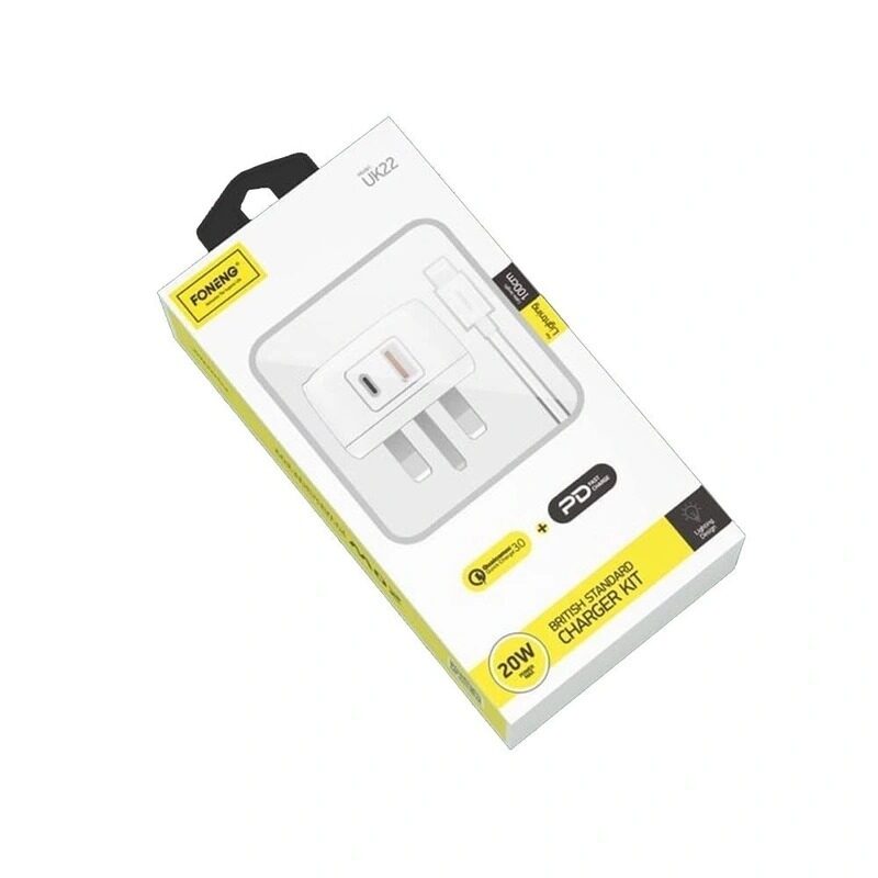 

Foneng British Standard Charger Kit UK22 x20pcs