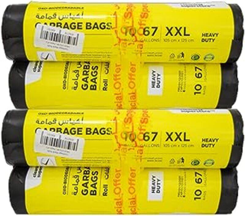 

Cleaning Superstore Roll Garbage Bags 105x125 4Pack