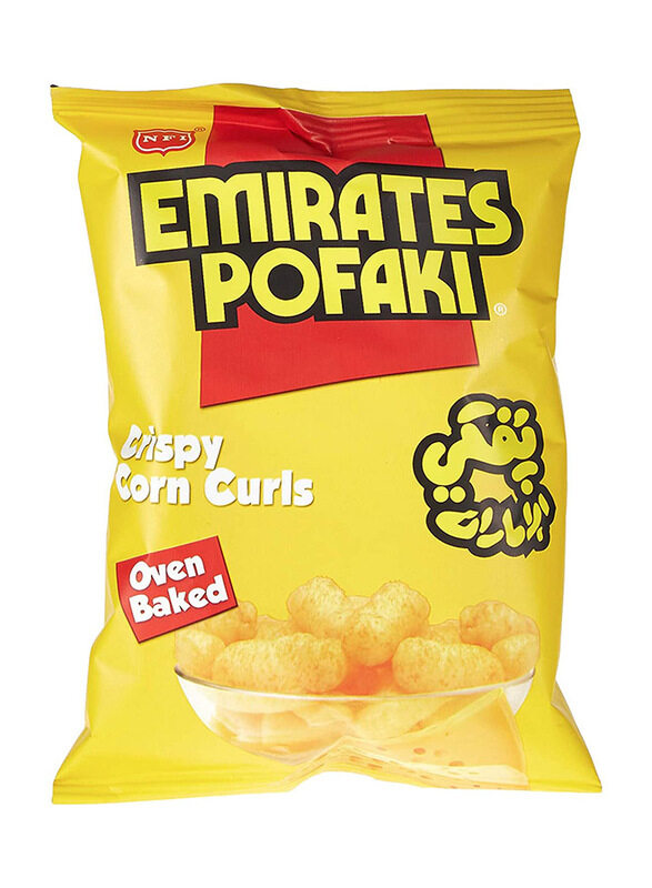 

Emirates Pofaki Crispy Cheese Corn Curls, 12g