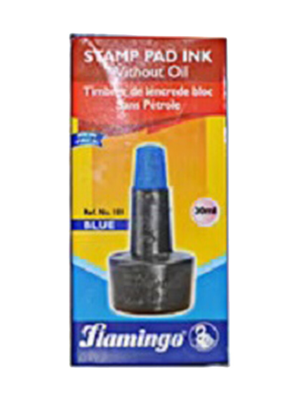 

Flamingo Stamp Pad Without Oil, Blue