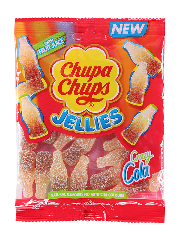 Chupa Chups Jellies Crazy Cola Candy, 90g