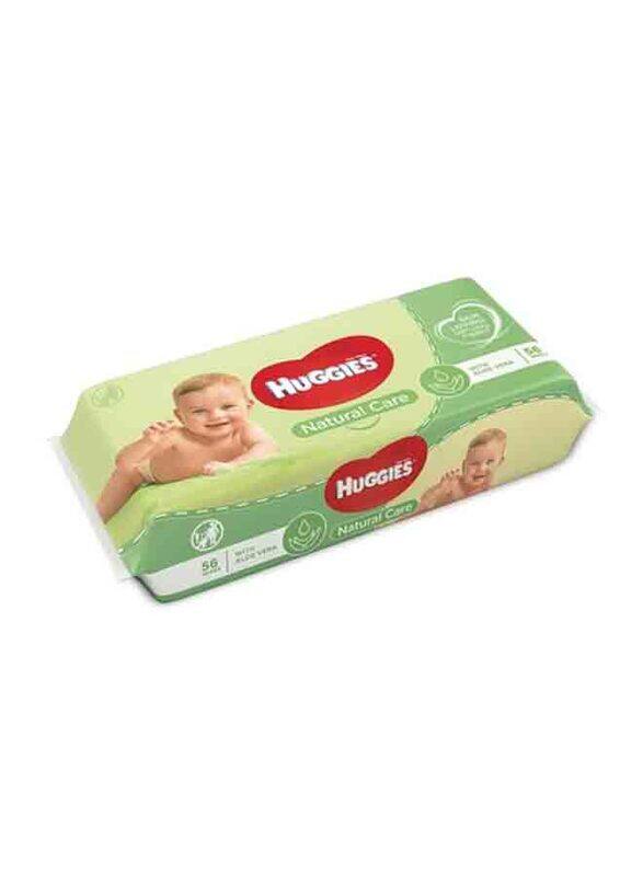 

Huggies 56 Wipes Natural Care Baby Wipes for Kids