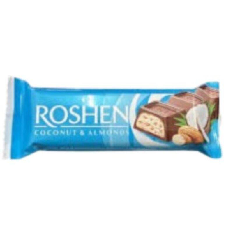 

Ulduz Roshen Bar Chocolate With Almond & Coconuts 29gx360pcs