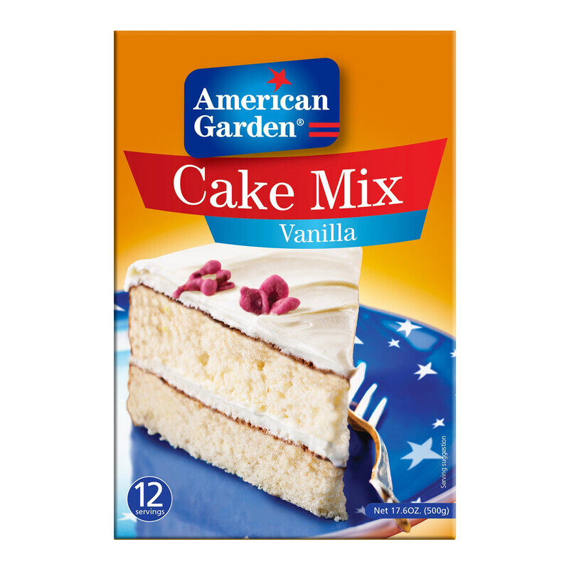 

Betty American Garden Vanilla Cake Mix 500g