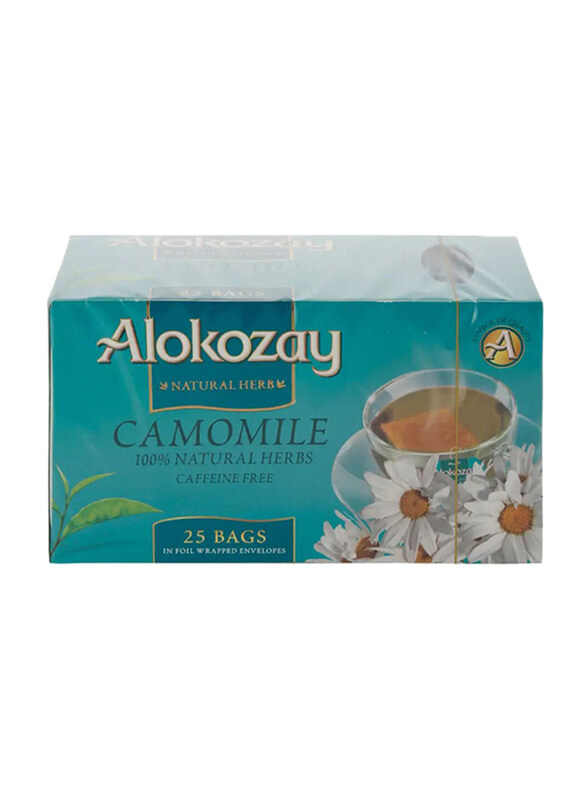 

Alokozay Herbal Camomile Tea, 25 Tea Bags x 1.2g