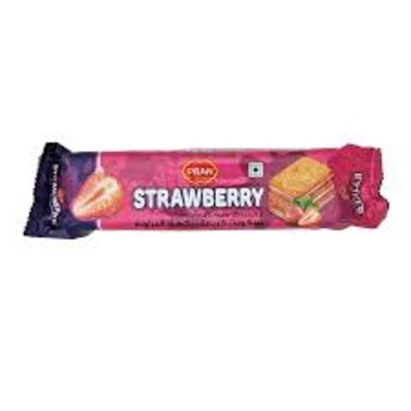

Pran Cream Biscuit Strawberry 90g x 192pcs