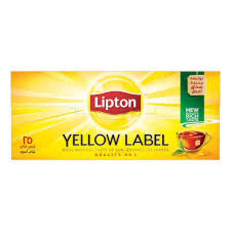 Lipton Yellow Tea Bag Candy 25x2g*96pcs