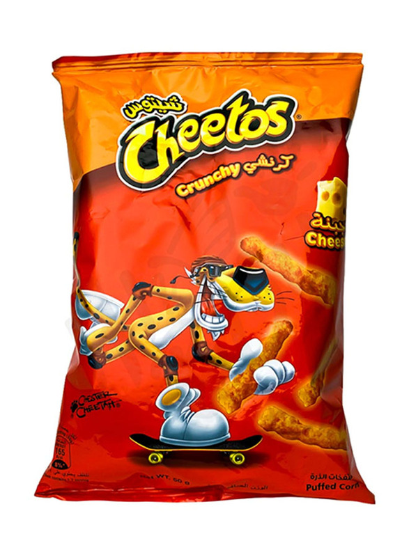 Cheetos Crunchy Cheese Snacks, 50g