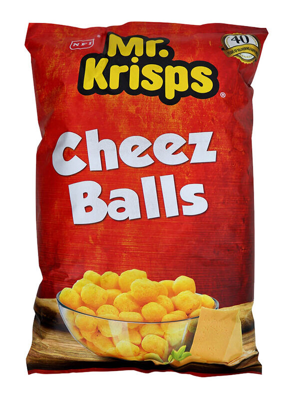 

Mr. Krisps Cheeseball Puffed Snacks, 80g