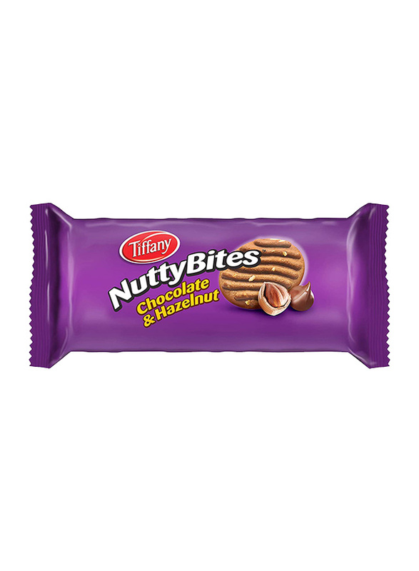 Tiffany Nutty Bites Hazelnut Chocolate Biscuits, 81g