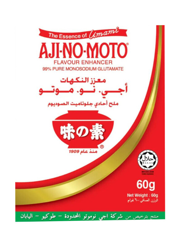 

Ajinomoto Monosodium Glutamate, 60g