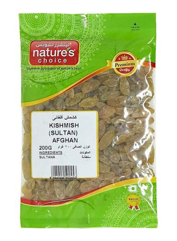 

Nature's Choice Sultan Afghan Kishmish, 200g