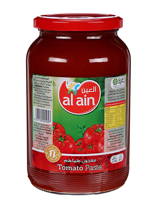 

Al Ain Tomato Paste, 1100g