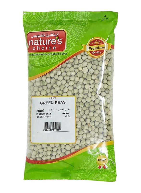 Natures Choice Green Peas, 500g