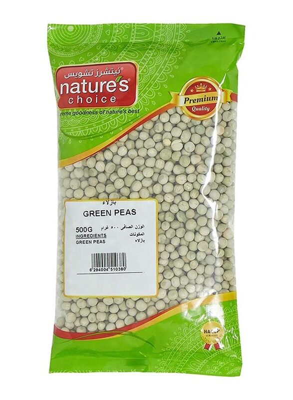 

Natures Choice Green Peas, 500g