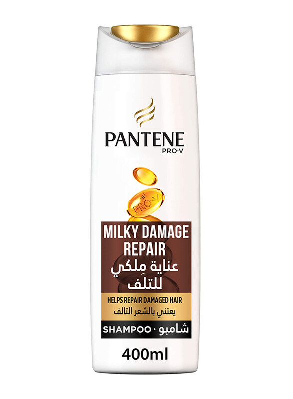 

Pantene Pro-V Milky Damage Repair Shampoo for Damage Hair, 400ml