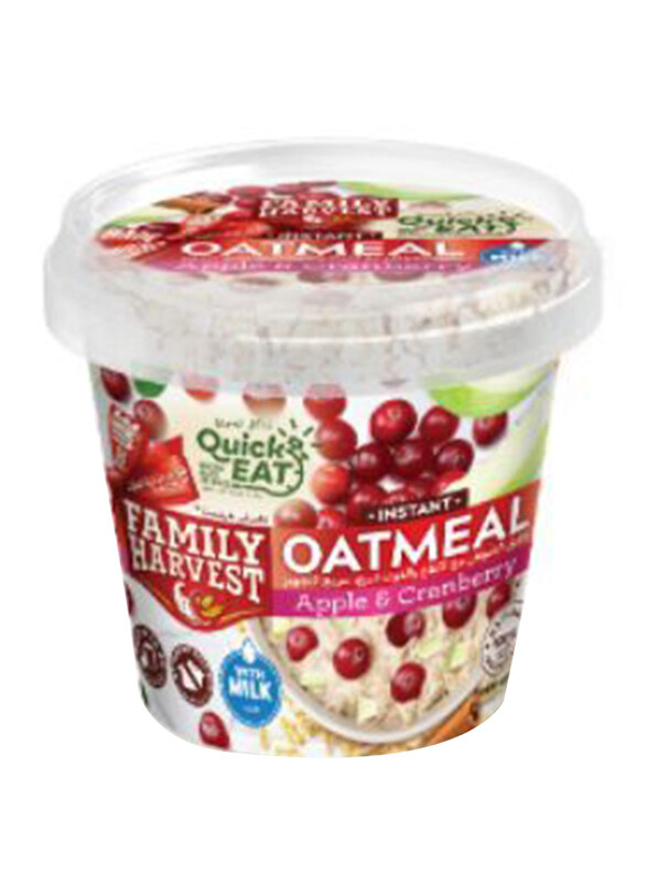 

Family Harvest Instant Oatmeal Apple & Cranberry 55g*120pcs