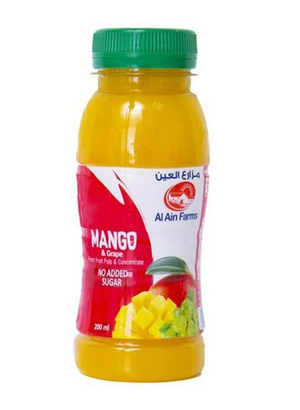 Al Ain Mango & Grape Nectar Concentrated Juice, 200ml