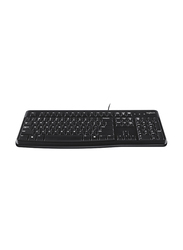 Logitech K120 Wired Arabic/English Keyboard, Black