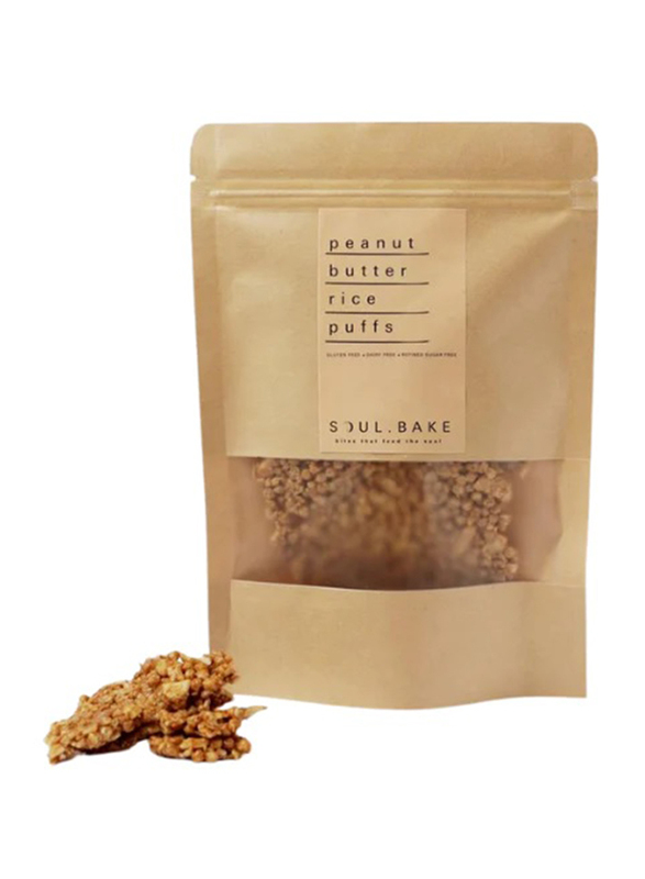 Soul Bake Peanut Butter Rice Puffs, 190g