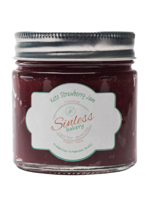 Sinless Bakery Keto Strawberry Jam, 200g