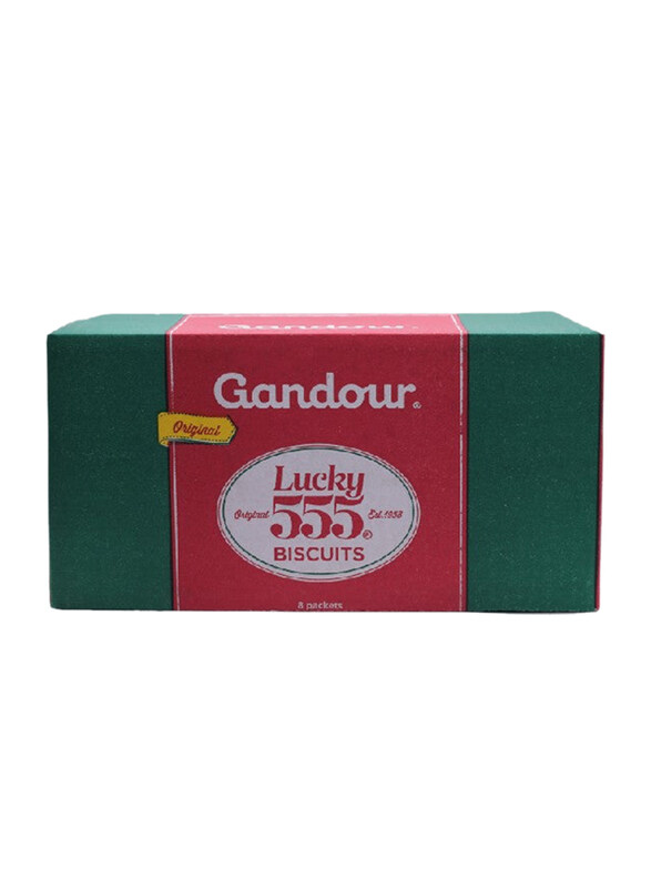 

Gandour Lucky Original 555 Biscuits, 8 x 82g