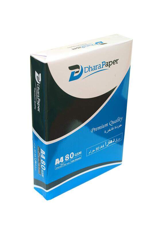 

Dhara Paper Photo Copy Paper, 500 Sheets, 80 GSM, A4 Size, White