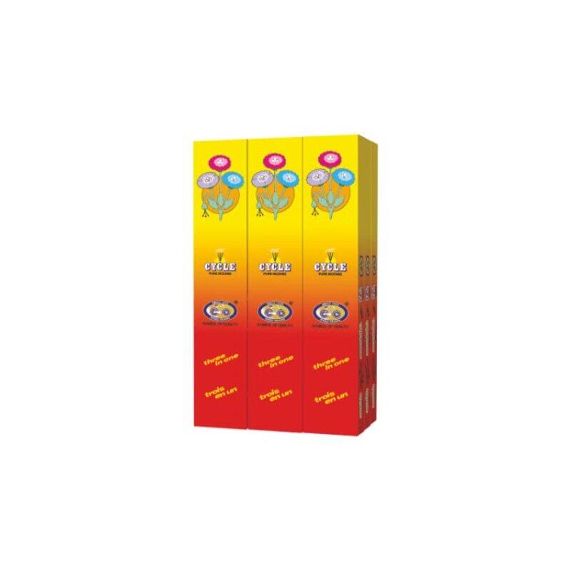 

Generic Cycle 3 in 1 Incense Agarbatti, 12 x 20 Stick, Black