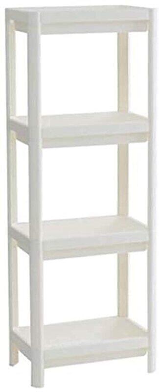 

Generic 4 Tiers Corner Bathroom Storage, White