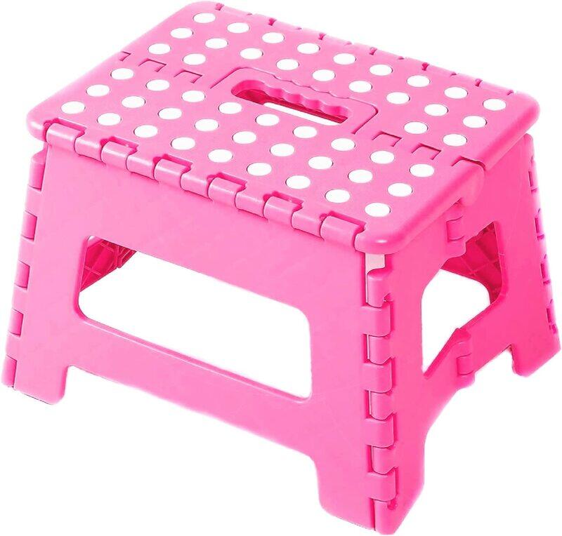 

InspireTag Folding Step Stool, Pink