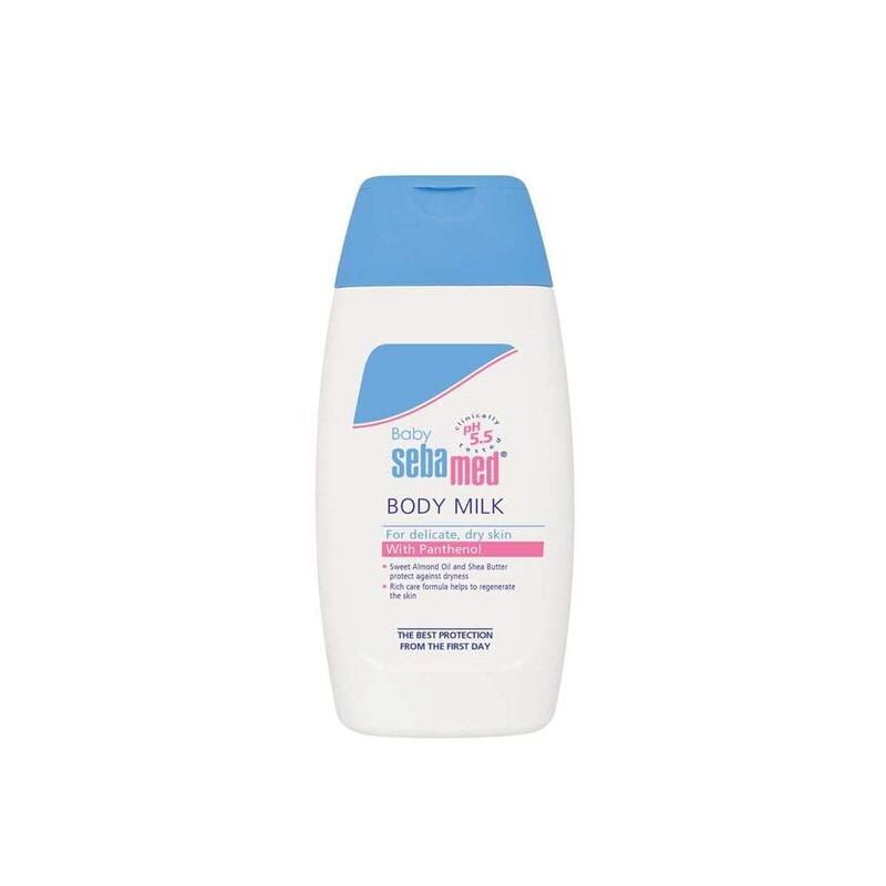 Sebamed Baby Body Milk Lotion, 200ml, White