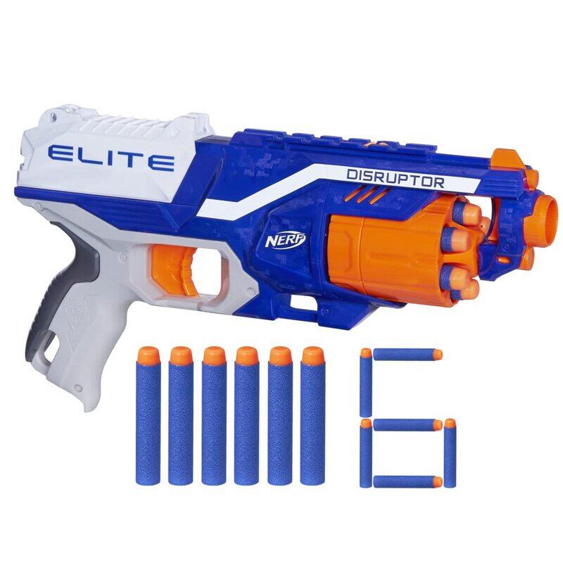 

Nerf Elite Disruptor Blaster Set, 7 Pieces, Ages 8+