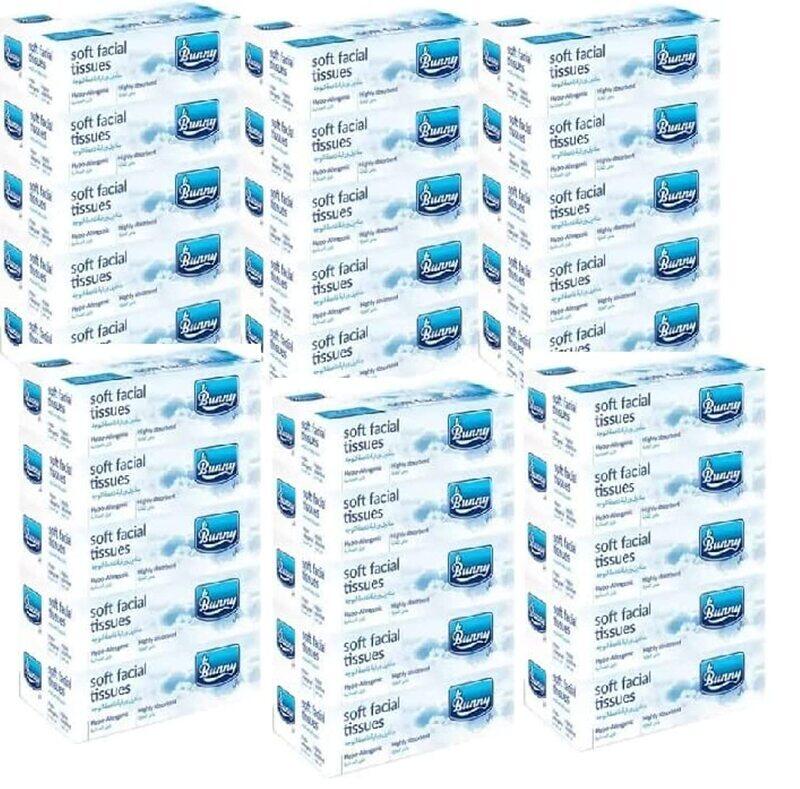 

Generic Soft Facial Tissue, White, 30 Boxes x 150 Sheets x 2 Ply