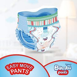 Sanita Bambi Pants, Size 4, Large, 8-14 Kg, 100 Count