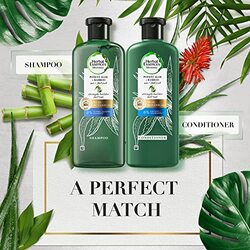 Herbal Essences Sulfate Free Potent Aloe + Bamboo Dry Hair And Frizzy Hair Shampoo & Conditioner, 400ml