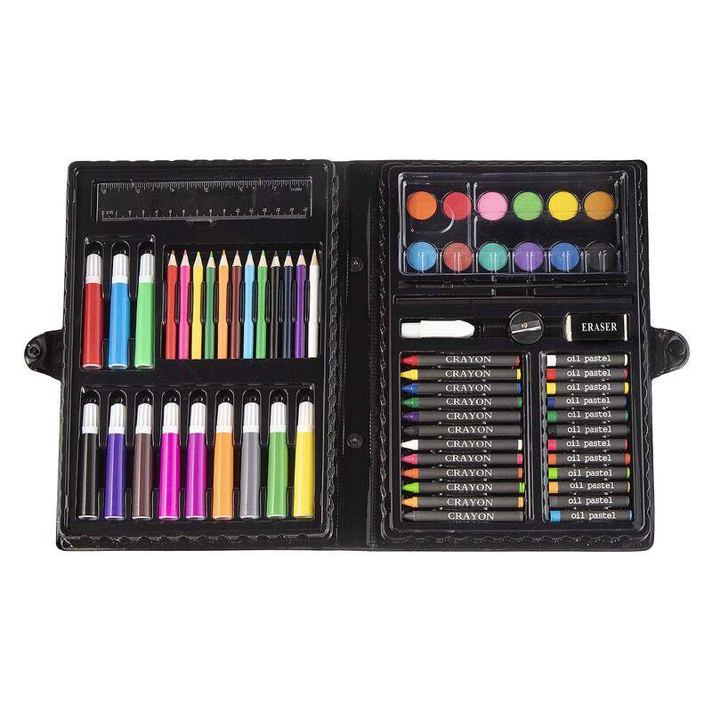 

Darice Art Supplies for Drawing, Painting Art Set with Plastic Case, 68 Pieces, Multicolour