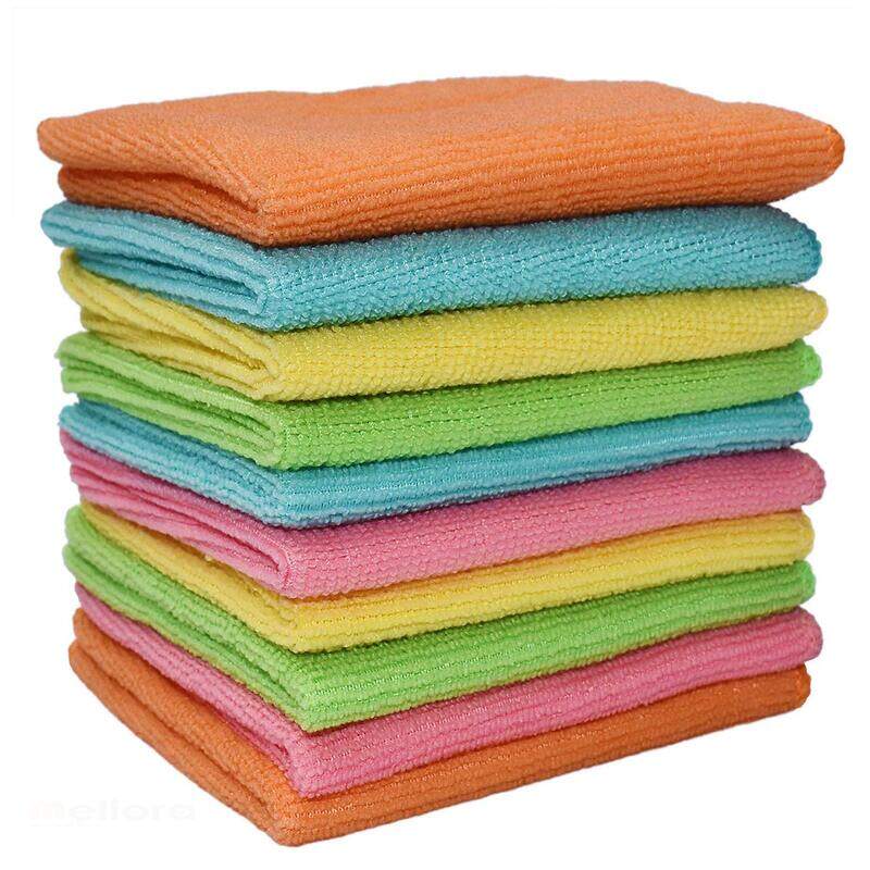

Generic Microfiber Multi Purposes Cloths Towels, 40 x 40cm, 10 Pieces