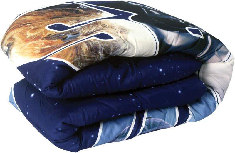 

Lucas Starwars Comforter for Kids, JF26814DBCD, Blue
