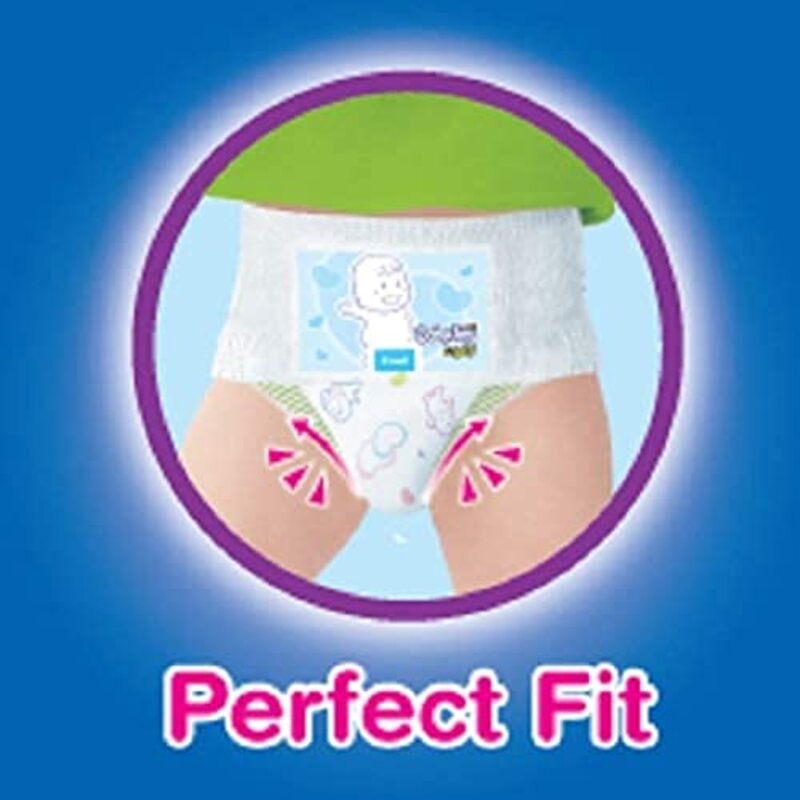 Baby Joy Cullote Pants Diaper, Size 5, 12-18 Kg, 72 Count