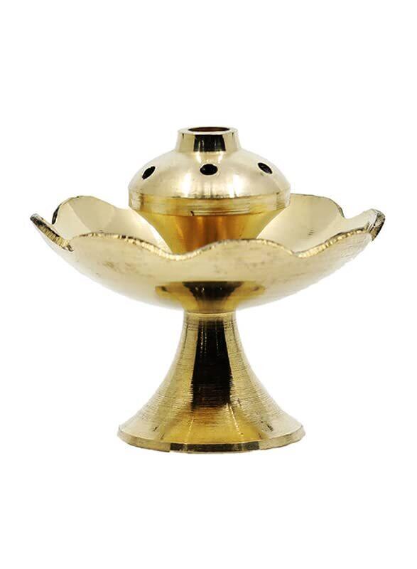 

Generic Flower Shaped Agarbati Stand, Gold
