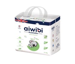 Aiwibi Ultra-Thin Premium Baby Diaper Pants, Size XL, 13-18 Kg, 22 Count