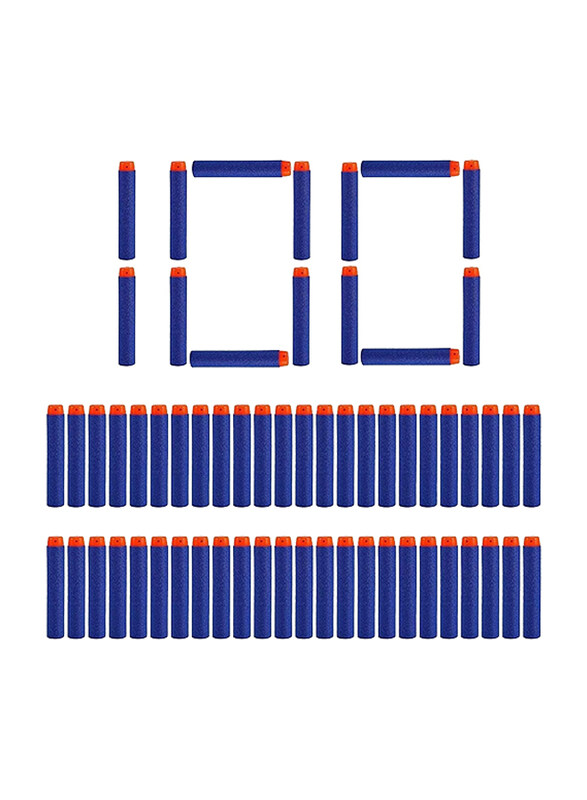 

Mumoo Bear 7.2cm Nerf N-strike Elite Series Blasters Foam Refill Darts, 100 Piece, Blue, Ages 8+