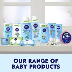 Nivea Baby Delicate Caring, Natural Almond Oil, 200ml, White