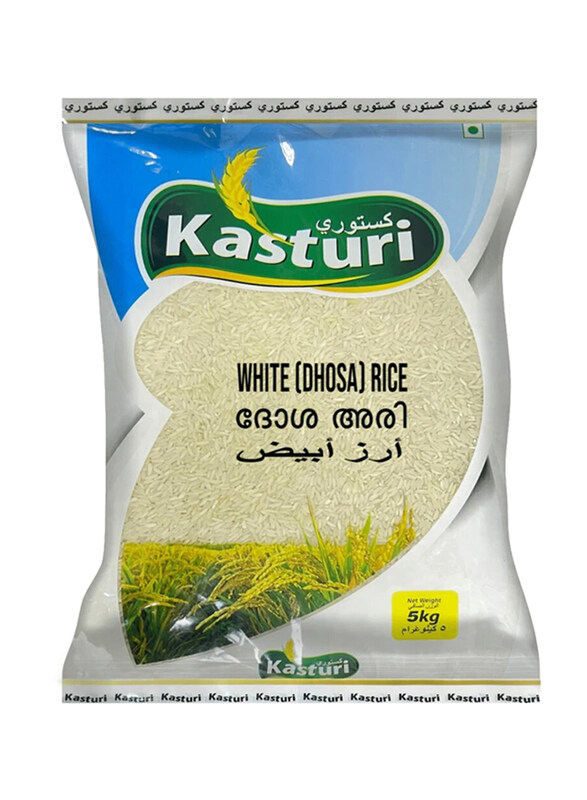 

Kasturi White Dhosa Rice, 5Kg