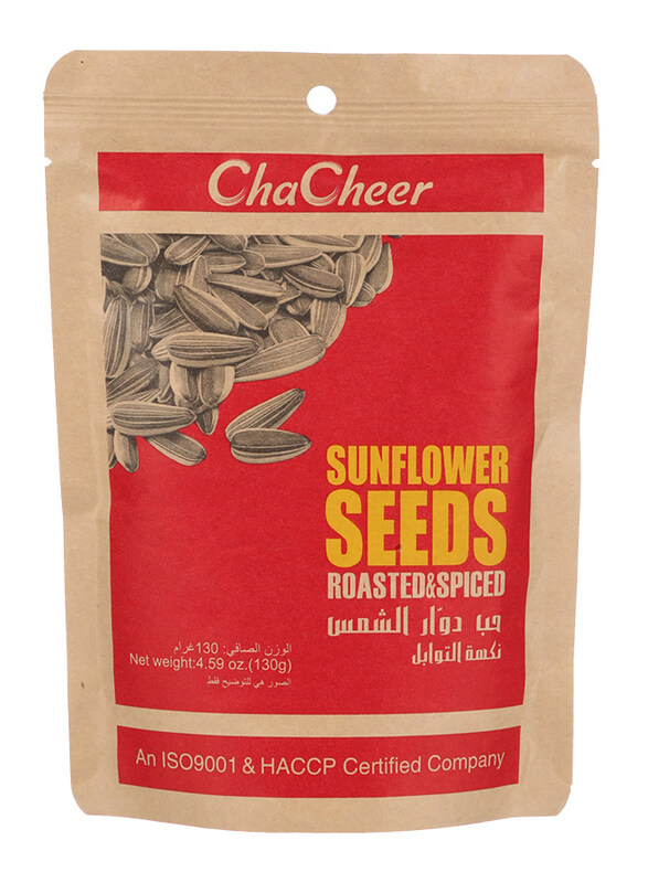 

Chacheer Roasted & Spiced Sunflower Seeds, 130g