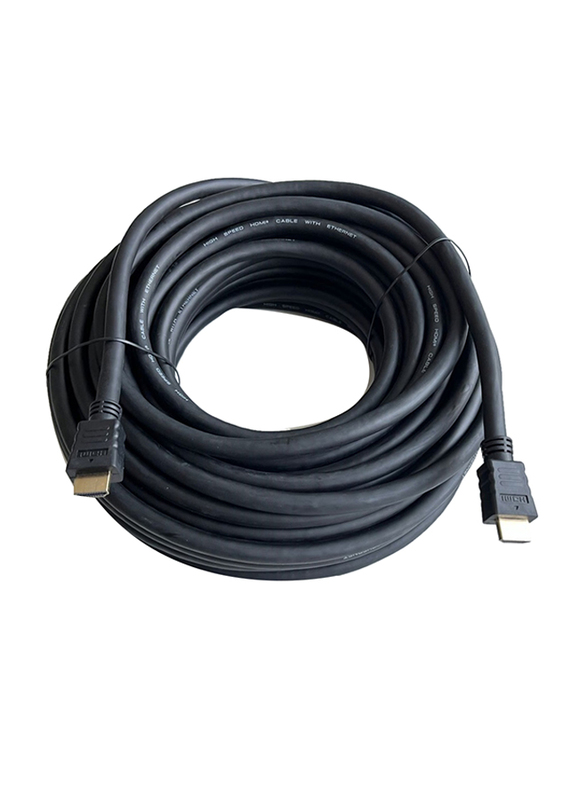 15-Meter HDMI Cable, HDMI to HDMI, Black
