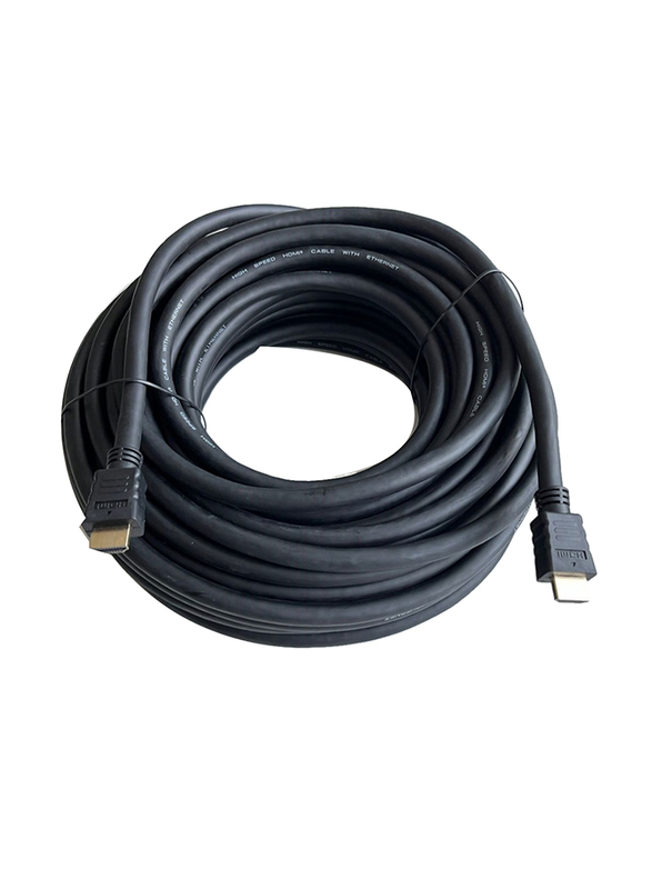 20-Meter HDMI Cable, HDMI to HDMI, Black