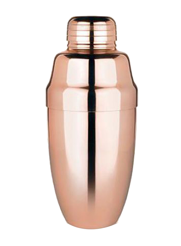 Detab Stainless Steel Copper Plated Cocktail Shaker, Copper