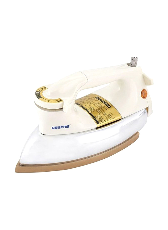 Geepas Dry Iron, GDI23011, White